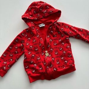 Authentic moschino zip up hoodie